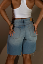 Load image into Gallery viewer, Crossover Denim | Shorts
